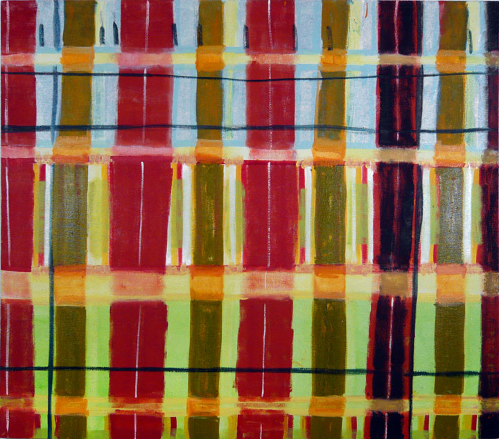 plaid painting of India